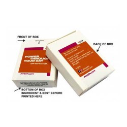 25g Chewy Mints Packed in Flip Lid Cardboard Box 