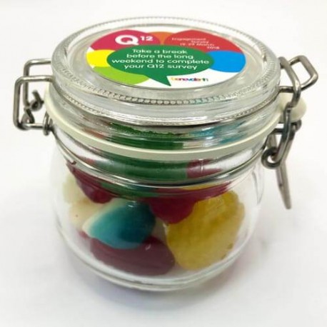 120g Mixed Lollies Packed in Small Clip Lock Jars 120g Mixed Lollies Packed in Small Clip Lock Jars