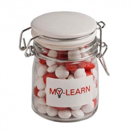 160g Chewy Fruits Packed in Glass Clip Lock Jars 160g Chewy Fruits Packed in Glass Clip Lock Jars
