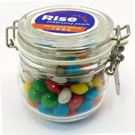 130g Chewy Fruits Packed in Small Clip Lock Jars 130g Chewy Fruits Packed in Small Clip Lock Jars