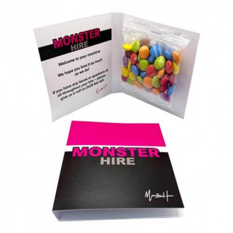 50g Smarties Packed in Gift Cards Sleeve 50g Smarties Packed in Gift Cards Sleeve
