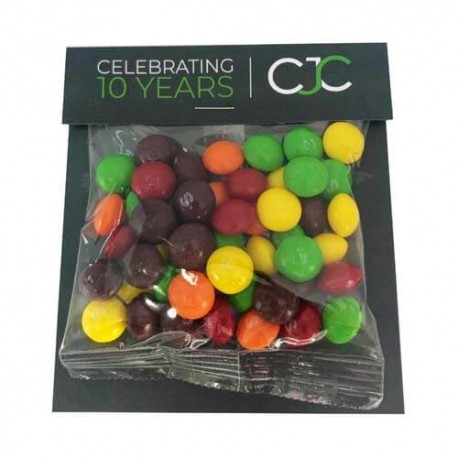 50g Skittles Packed in Headboard Sleeve 50g Skittles Packed in Headboard Sleeve