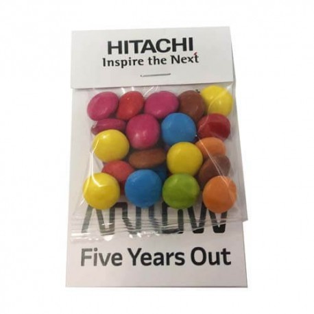 25g Smarties Packed in Headboard Sleeve 25g Smarties Packed in Headboard Sleeve