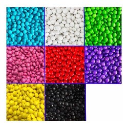100g Chocolate Beans Packed in White Cardboard Noodle Boxes