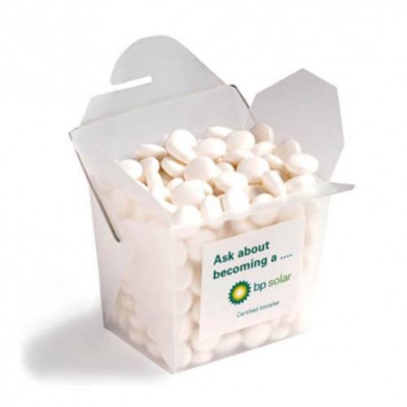 100g Chewy Mints Packed in Frosted Noodle Boxes 100g Chewy Mints Packed in Frosted Noodle Boxes