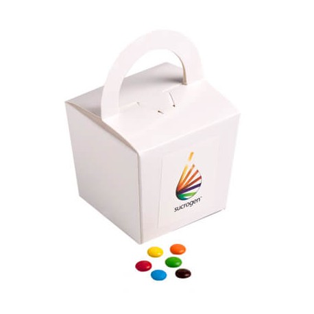 100g M&Ms Packed in Coloured Noodle Boxes 100g M&Ms Packed in Coloured Noodle Boxes
