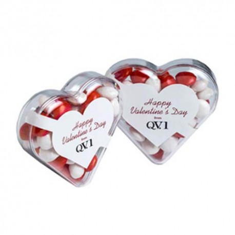 50g Chewy Fruits Packed in Acrylic Hearts 50g Chewy Fruits Packed in Acrylic Hearts