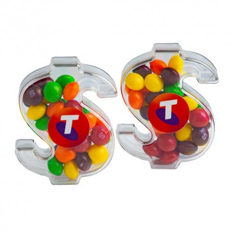 40g Skittles Packed in Acrylic Dollars 40g Skittles Packed in Acrylic Dollars