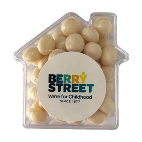 50g Chewy Mints Packed in Acrylic Houses 50g Chewy Mints Packed in Acrylic Houses