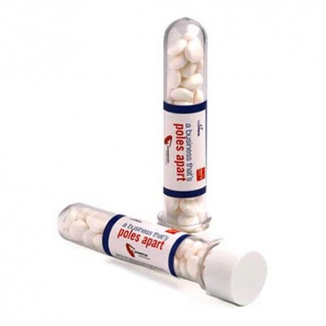40g Chewy Mints Packed in Test Tubes 40g Chewy Mints Packed in Test Tubes