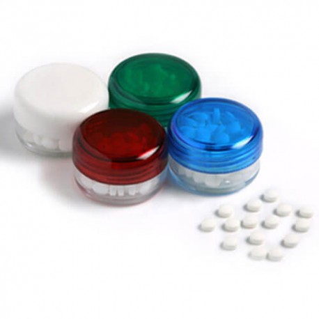 Sugar Free Mints Packed in Small Screw Cap Bottles Sugar Free Mints Packed in Small Screw Cap Bottles
