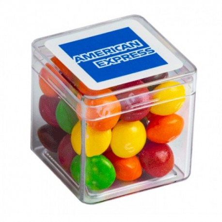 40g Skittles Packed in Hard Cubes 40g Skittles Packed in Hard Cubes
