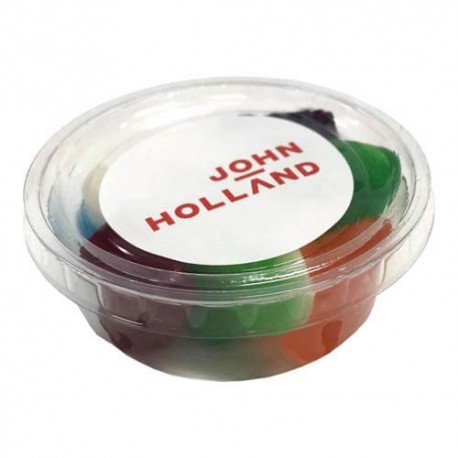 50g Mixed Lollies Packed in Small Tubs 50g Mixed Lollies Packed in Small Tubs