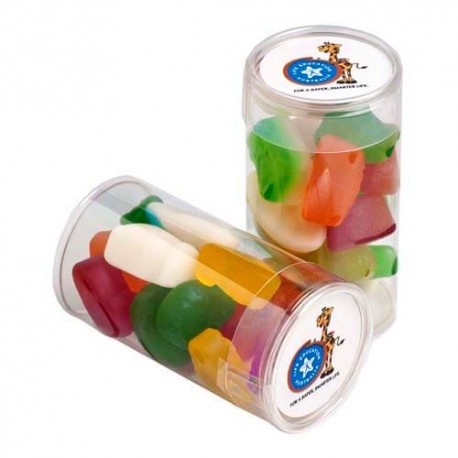 95g Christmas Mixed Lollies Packed in Pet Tubs 95g Christmas Mixed Lollies Packed in Pet Tubs