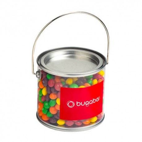 400g Skittles Packed in Medium PVC Buckets 400g Skittles Packed in Medium PVC Buckets
