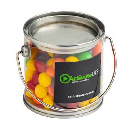 170g Skittles Packed in Small PVC Buckets 170g Skittles Packed in Small PVC Buckets