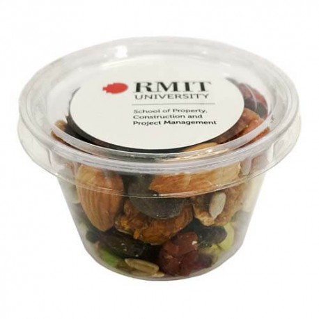 50g Premium Trail Mix Packed in Big Tubs 50g Premium Trail Mix Packed in Big Tubs