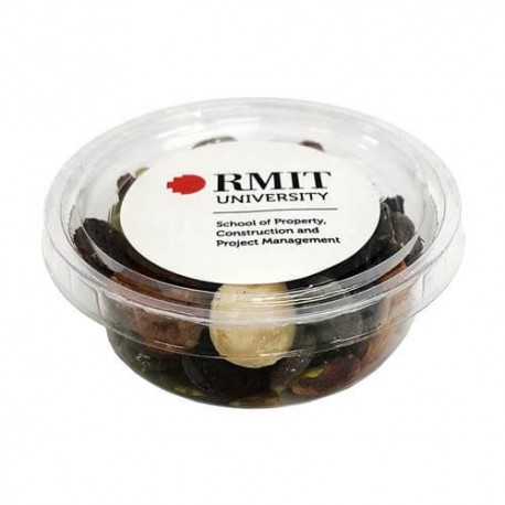 35g Premium Trail Mix Packed in Small Tubs 35g Premium Trail Mix Packed in Small Tubs