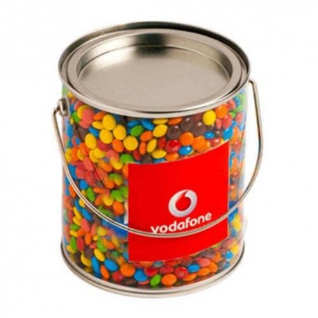 850g M&Ms Packed in Big PVC Buckets 850g M&Ms Packed in Big PVC Buckets