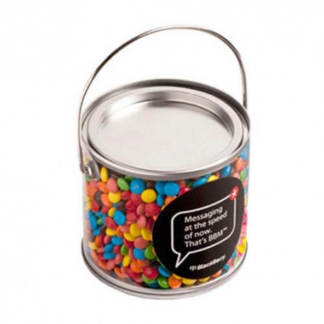 400g M&Ms Packed in Medium PVC Buckets 400g M&Ms Packed in Medium PVC Buckets