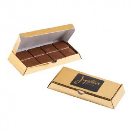 30g Milk Chocolate Bar Packed in Gold Bullion Box 30g Milk Chocolate Bar Packed in Gold Bullion Box