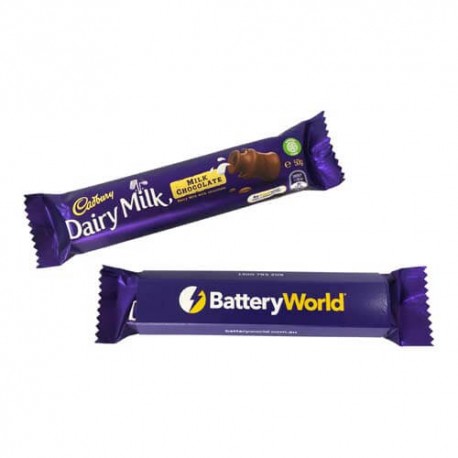 50g Dairy Milk Chocolate Packed in Printed Sleeve 50g Dairy Milk Chocolate Packed in Printed Sleeve