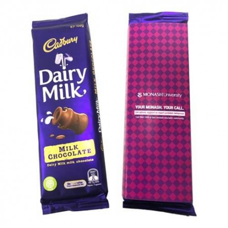 180g Dairy Milk Chocolate Packed in Printed Sleeve 180g Dairy Milk Chocolate Packed in Printed Sleeve
