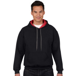 Heavy Blend Adult Contrast Hooded Sweatshirt