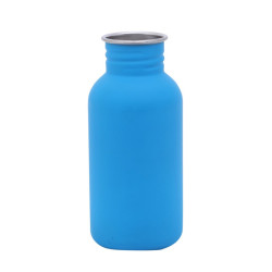 500ml Matte Stainless Steel Coloured Drink Bottle