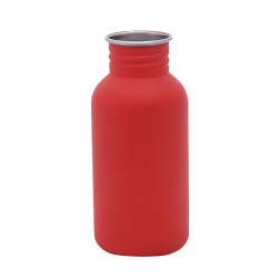 500ml Matte Stainless Steel Coloured Drink Bottle