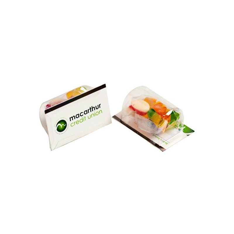 Biz Card Treats with Mixed Lollies 50G