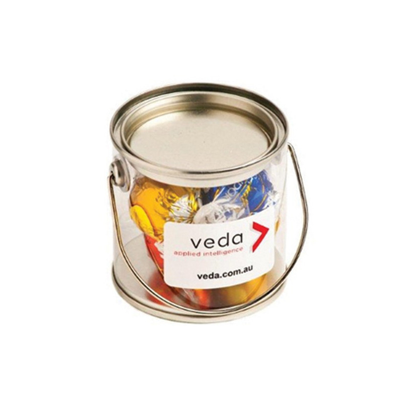 Small PVC Bucket Filled with Lindt Lindor Balls X5