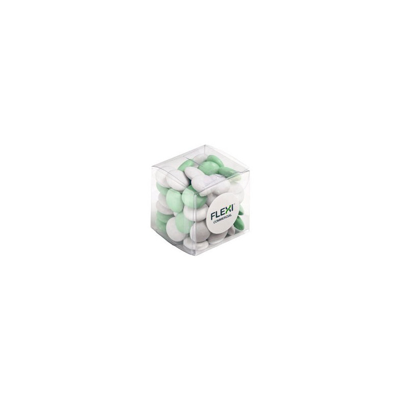 Cube 60G Choc Beans (Corporate Colours)