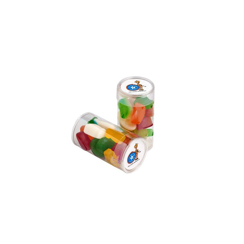 Pet Tube Filled with Mixed Lollies 95G