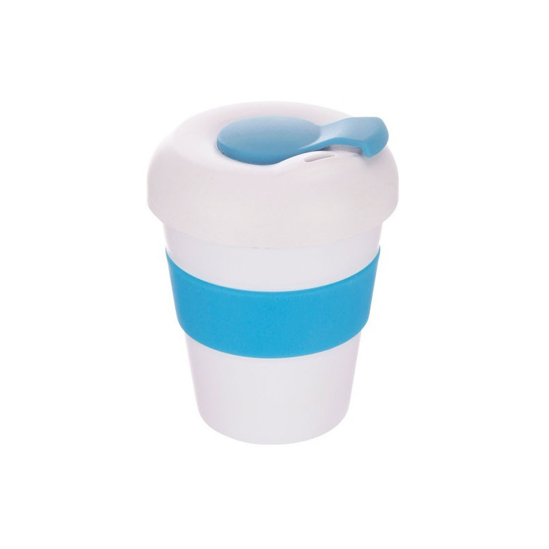 White Bright Blue 320ml Profile Karma Kup