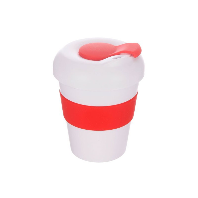 White Red Silver 320ml Profile Karma Kup