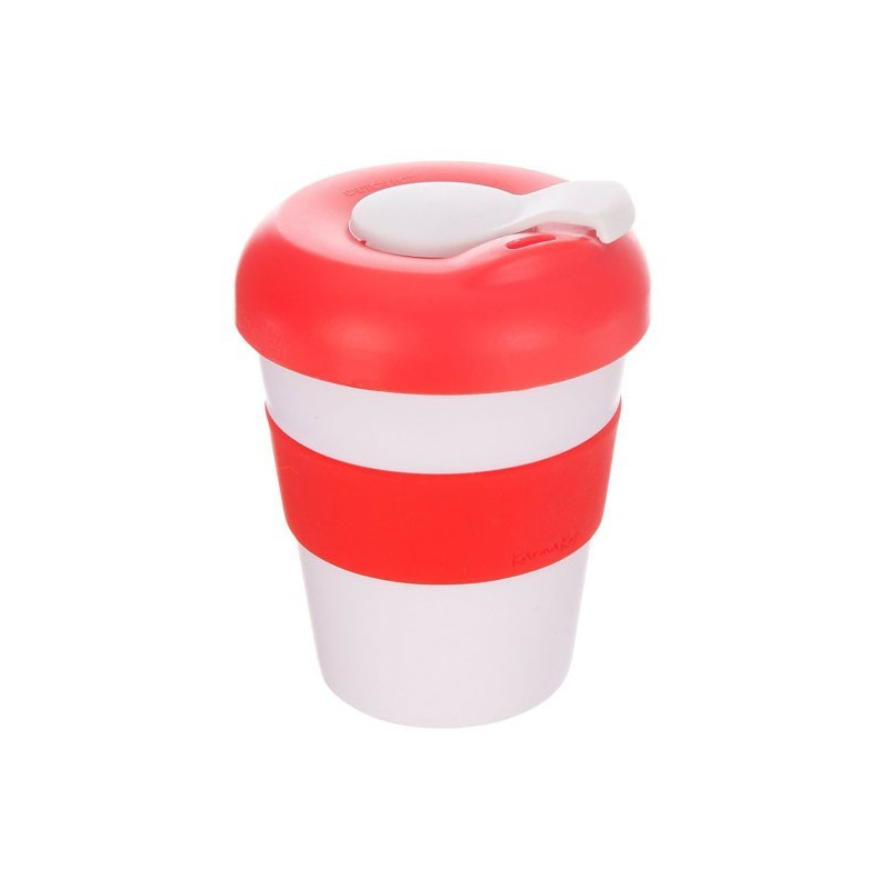 White Silver Red 320ml Profile Karma Kup