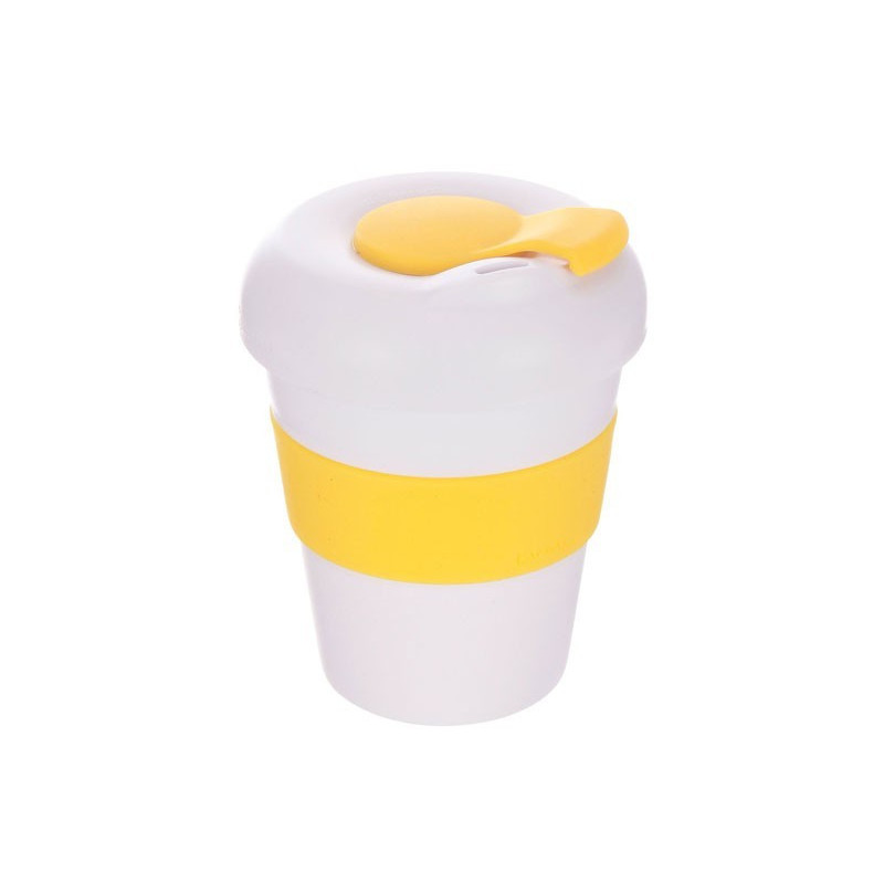 White Yellow 320ml Profile Karma Kup