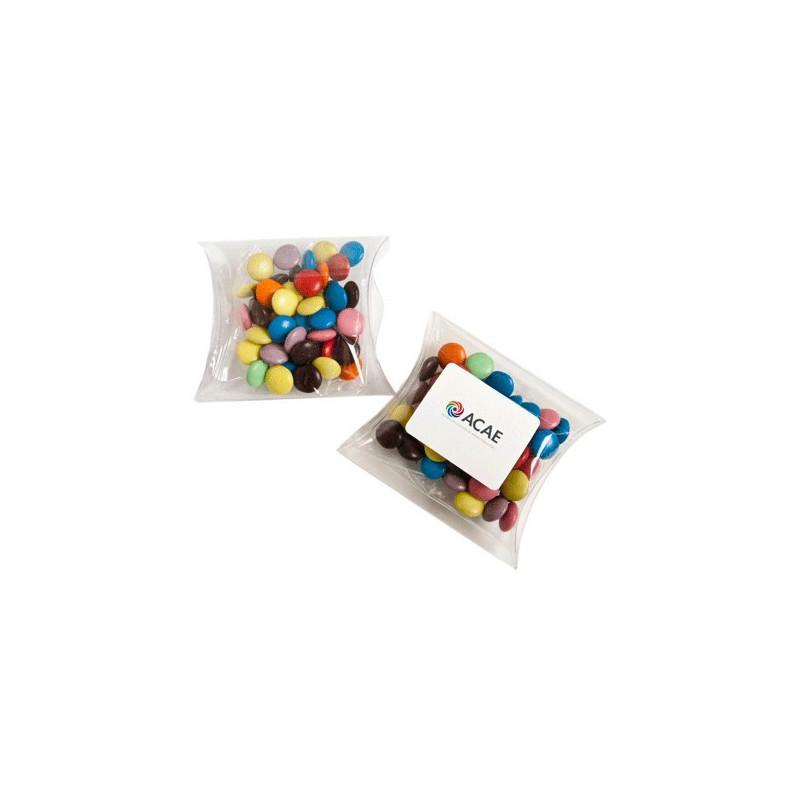 Choc Beans in PVC Pillow Pack 50G (Mixed Colours)