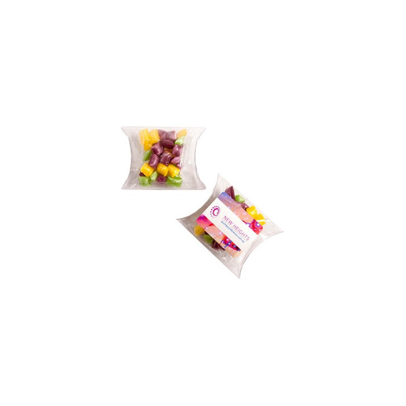 Corporate Coloured Humbugs in Pillow Pack 20G