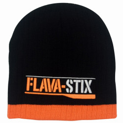 Two Tone Cable Knit Beanie