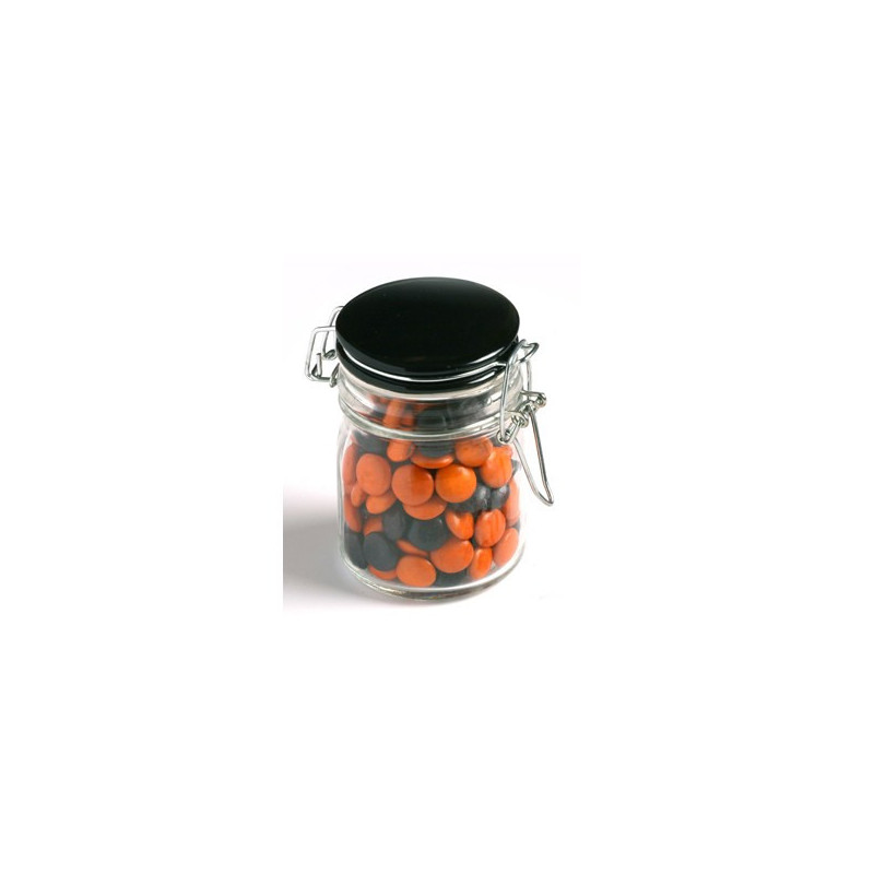 Choc Beans in Glass Clip Lock Jar 160G (Mixed Colours)
