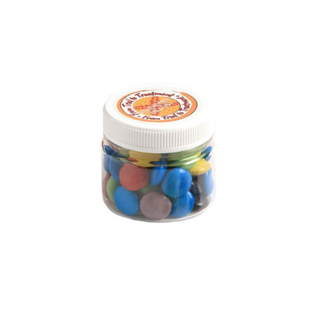 Choc Beans in Plastic Jar 65G (Mixed Colours)