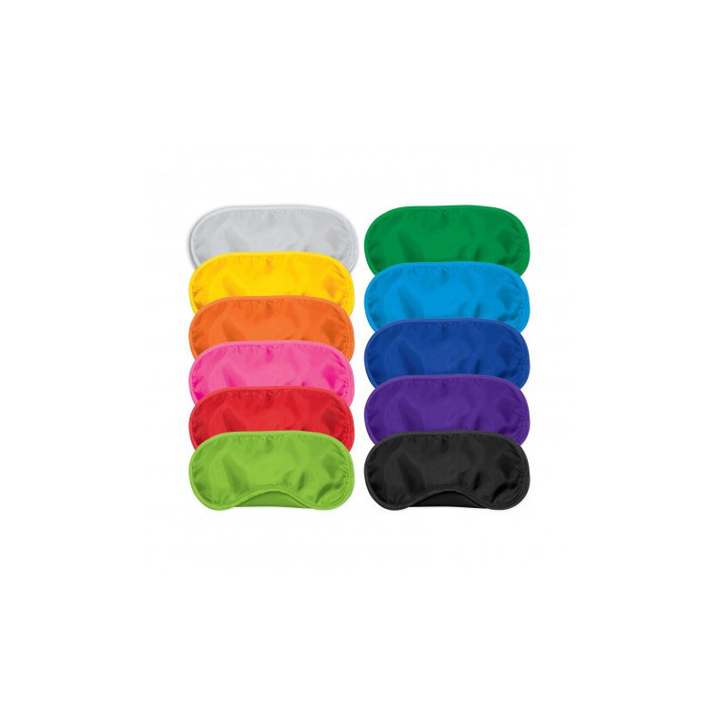 Red Travel Eye Mask