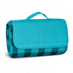 Light Blue Alfresco Picnic Blanket