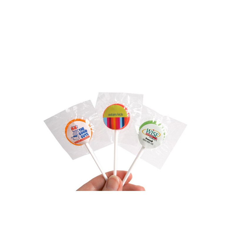 Small Branded Lollipop