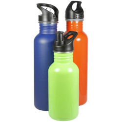 500ml Matte Stainless Steel Coloured Drink Bottle