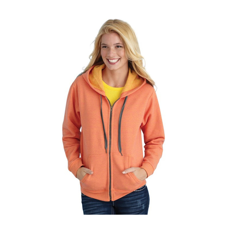 Heavy Blend Vintage Classic Missy Fit Full Zip Hooded Sweatshirt