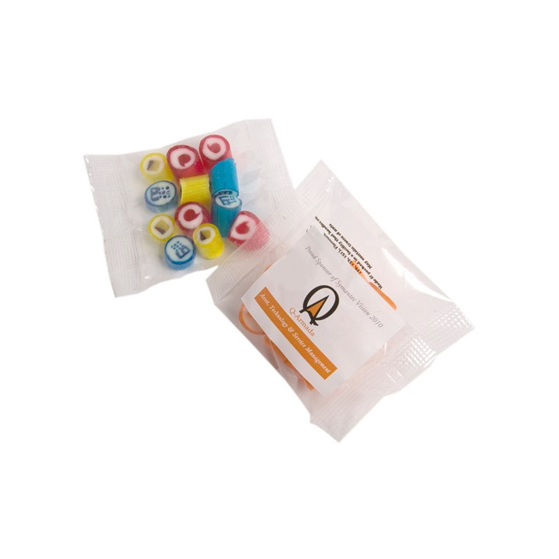 Personalised Rock Candy Bags 20G