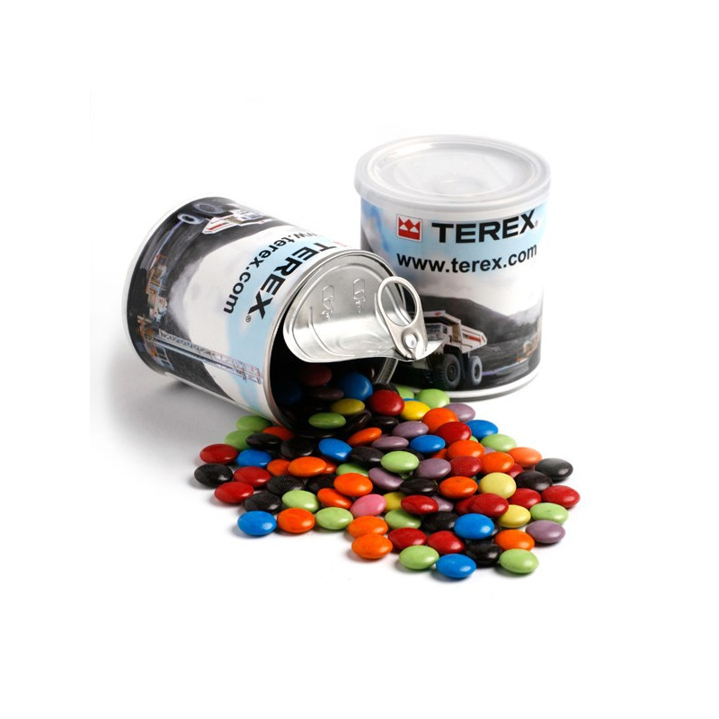 Choc Beans in Pull Can 275G (Corporate Colours)